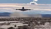 9H-GLOBL beim Start zum ersten Testflug