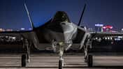 F-35 Niederlande bei Red Flag Nachtaufnahme frontal