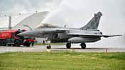 Erste Rafale-Kampfjets landen in Zagreb.