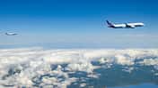 SAF-Testflüge mit A350 und DLR-Messflugzeug