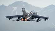 Tornado der Luftwaffe beim Start in Elemendorf, in Alaska