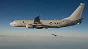 P-8A mit Leichtgewichtstorpedo Mk 54.