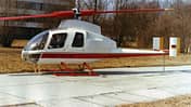 Dornier-Hubschrauber Do 132 Mock-up in Farbe