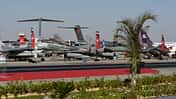 Ägyptische Militärjets auf der Egypt International Air Show