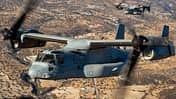 Tiltrotor MV-22B Osprey im Flug über Zypern