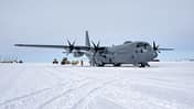 Neuseeländische C-130J Hercules in der Antarktis