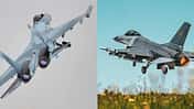 Duell am Himmel: F-16 der Ukraine gegen Russlands Su-35S.
