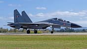 Rollende Suchoi Su-30MKI Indien