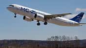 Jakowlew MS-21-310, Erstflug mit russischen Komponenten-