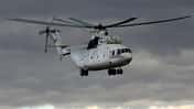 Mil Mi-26T in Russland im Flug.