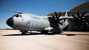 Airbus A400M Indonesien vor Halle