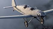 Junkers A50 mit Claus Cordes über Polen.
