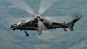 Chinesischer Kampfhubschrauber Harbin Z-10 in Aktion.