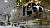 Sikorsky CH-53K Rumpf für erste Maschine für Israel in der Montage