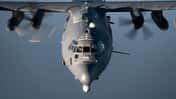 Detail Bug AC-130J Ghostrider Gunship im Flug