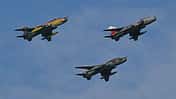 Dreier-Formation Suchoi Su-22 Fitter Polen