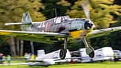 Oldtimer-Fliegertreffen auf der Hahnweide in Kirchheim/Teck 2025.