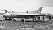 Testflugzeug Nummer 1 Avro 707 VX784 am Boden
