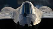 Eine russische Su-57 vor dem Start.