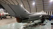 MiG-17 wird in Polen restauriert.