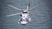 NH90 Sea Tiger im Flug von vorne
