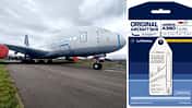 Reste einer Lufthansa-A380 werden zu Schlüsselanhängern (Aviation Tags).