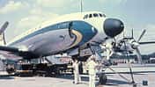 Lockheed L1649A "Super Star" der Lufthansa. (1957)