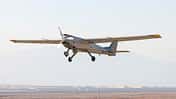 Hermes 650 Drohne von Elbit Systems während eines Testflugs