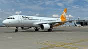 Airbus A320 von Sundair in neuer Lackierung