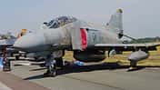 McDonnell Douglas F?4 Phantom II der türkischen und griechischen Luftwaffe standen in Florennes ganz nah beieinander.