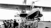 Historische Aufnahmen des Lufthansa-Luftpostdienstes über den Südatlantik in den 1930er-Jahren