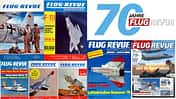FLUG REVUE Titelbilder Kollage