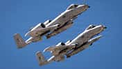 A-10C Überflug in Zweier-Formation
