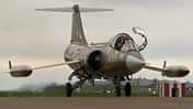 Restaurierter F-104D Starfighter LN-STF in Norwegen.