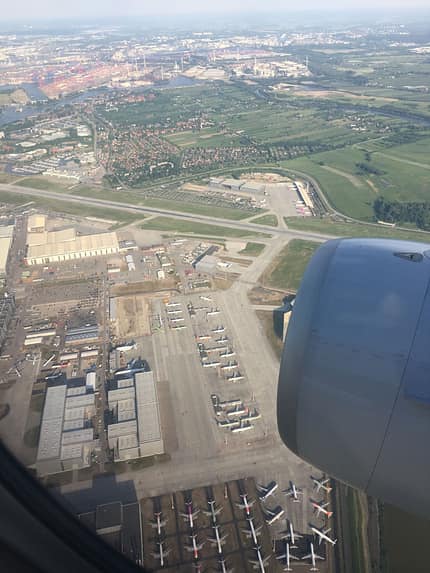 Finkenwerder, Vorfeld, Airbus, Hamburg Vorfeld in Hamburg-Finkenwerde