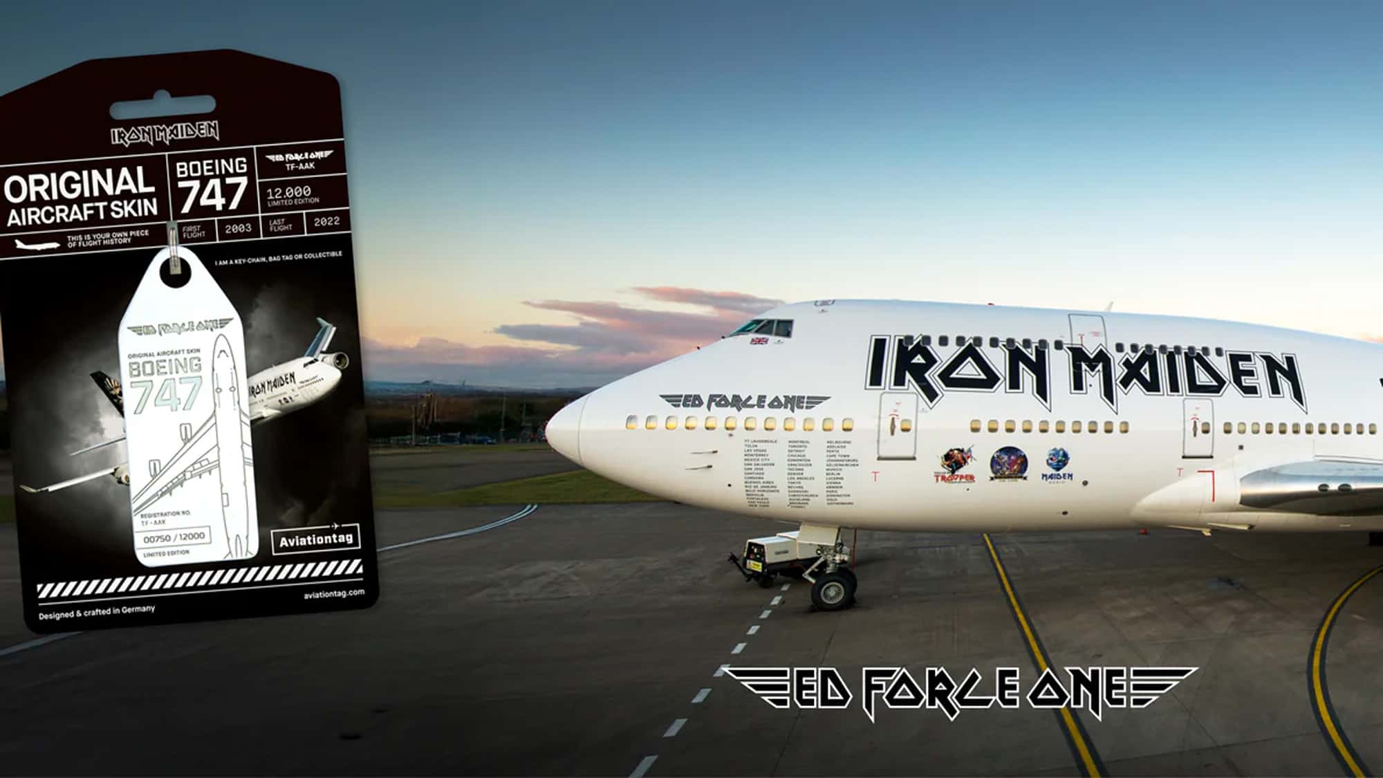 Der Jumbo-Jet von Iron Maiden liegt in Stücken: Wollen Sie